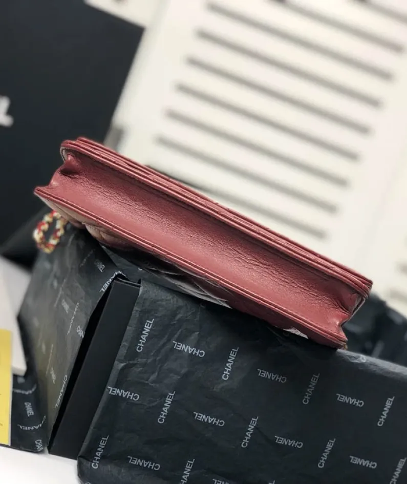 Lambskin Shoulder Chain Bag Style Number: 33814