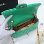Chanel Stone Chain Bag Size: 21/13/6 Style: 611