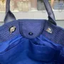 Chanel Shoulder Bag Size: 38*20*30cm Style: 8818 Dark Blue Denim