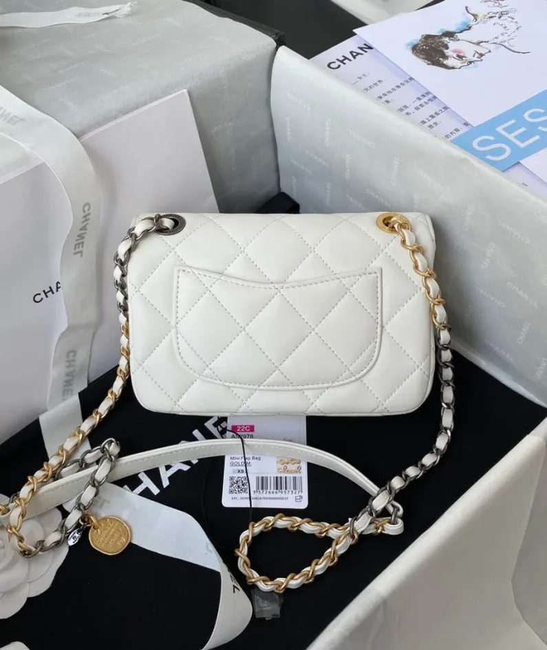Gold skin diamond pattern Model: 2978️ Size: 11x19x8cm