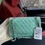 Leather Ball Pattern Mint Green Model: -A01112 Size: -25.5*15.5*6.5