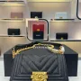 Gold Buckle Calfskin Size 20*12*7cm Model Number: 67085