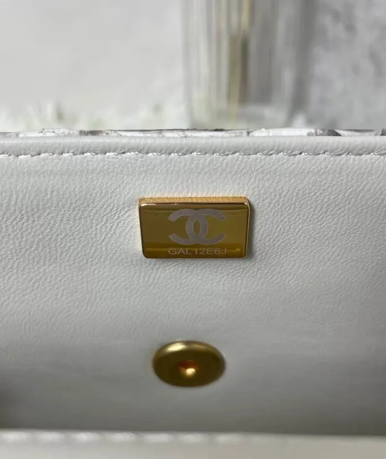 Cover Bag Handle Full Copper Vintage Gold Size: X6X13cm Ident No.: 2431