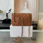 Light Silver Metal Bag Size: 20cm Ident No.: 01116