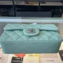 Light Silver Metal Bag Size: 20cm Ident No.: 01116