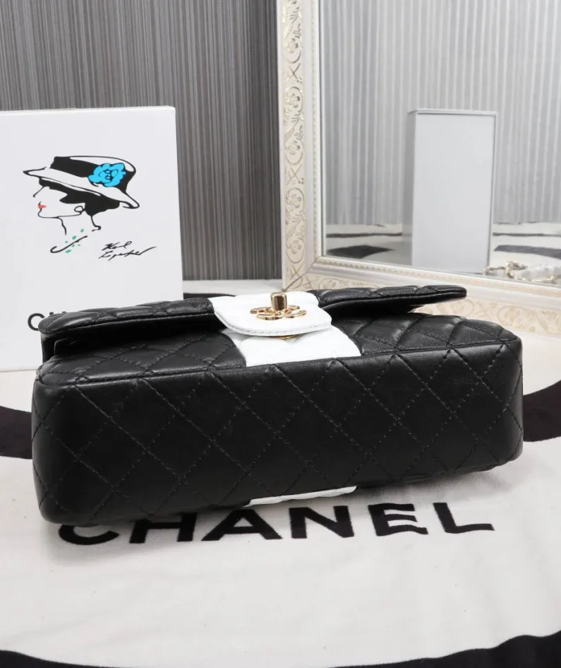 Double color matching black and white size 25cm model number 1008