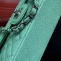Leather Ball Pattern Mint Green Model: -A01112 Size: -25.5*15.5*6.5
