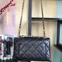 Double Golden Ball Handbag Model: AS1918 Size: 26x16.5x
