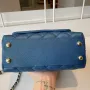 Chanel Pearl Blue Model: AS2215 Size: 19cm