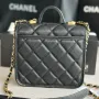 CHANEL tofu bag Model: AS3653#. Size: 25 X21.5 X7 cm 3652# 17 X20.5 X6 cm