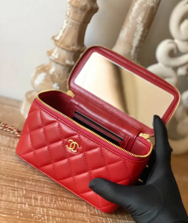 Chanel Size: 16.5cm Style: 81226 Red