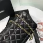 Lambskin Shoulder Chain Bag Style Number: 33814