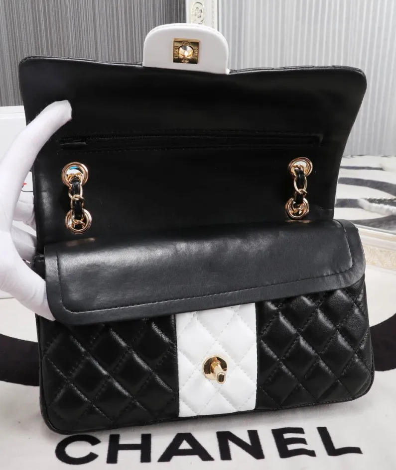 Double color matching black and white size 25cm model number 1008