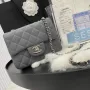 classic flap lambskin light gold buckle classic flap size:17cm