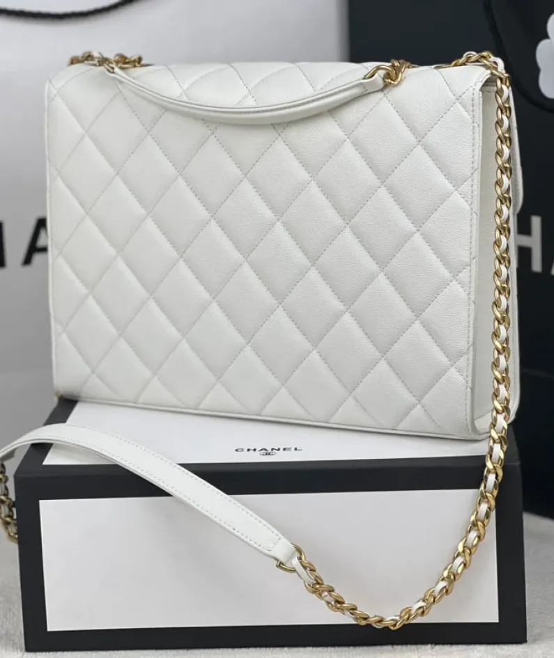 CHANEL Portable Briefcase Model: AS3529# Size: 30x22x7Cm