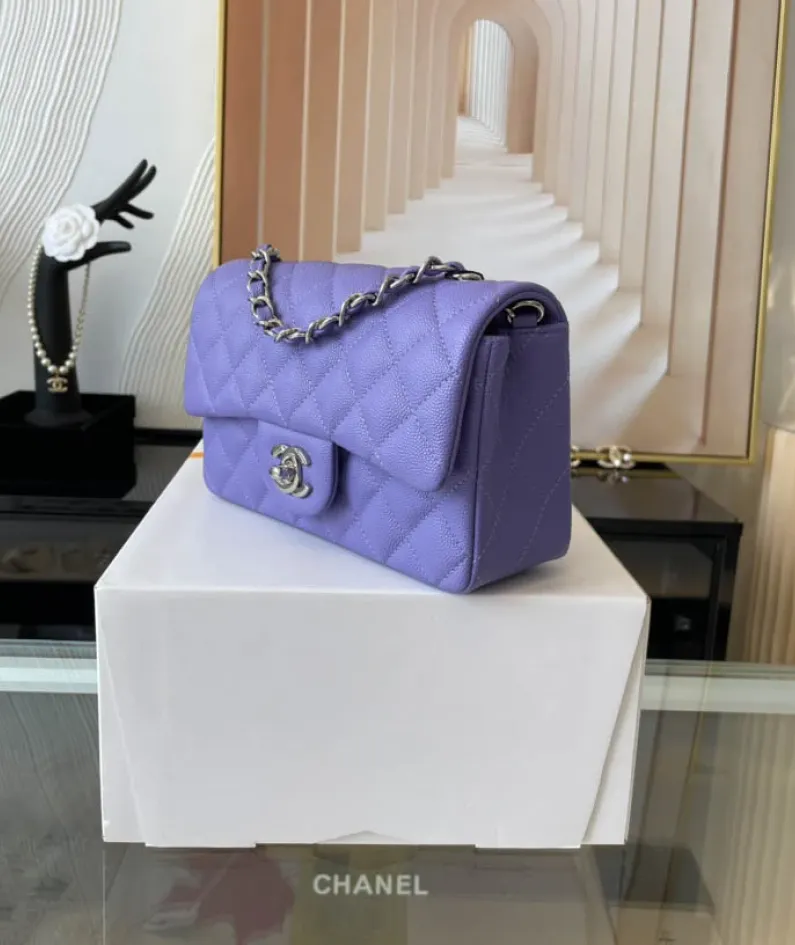 Light Silver Metal Bag Size: 20cm Ident No.: 01116