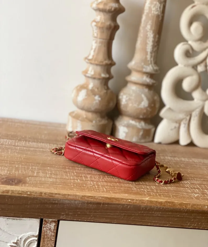 Chanel size: 12.5cm, style: 81228 red