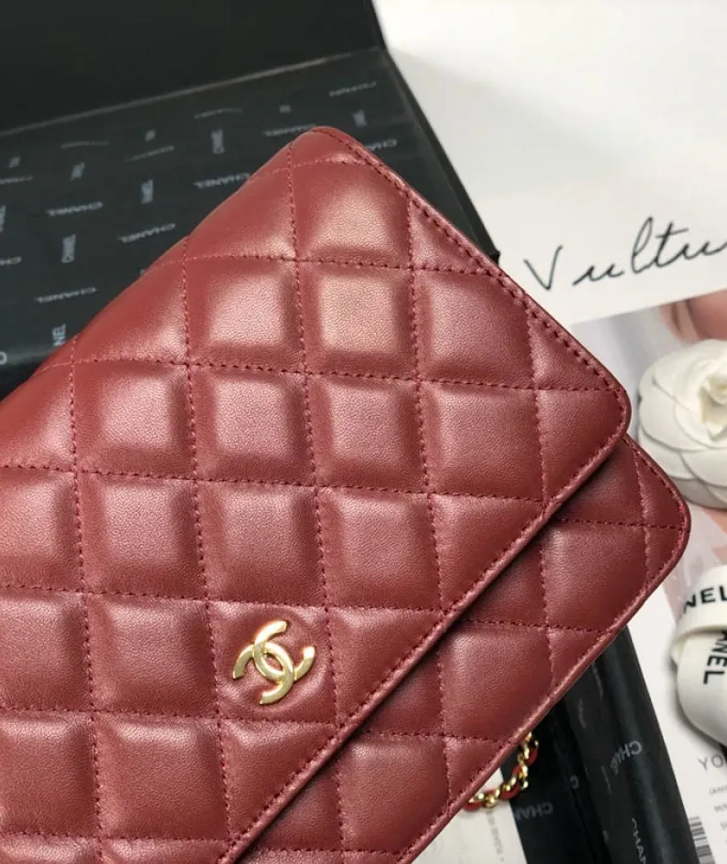Lambskin Shoulder Chain Bag Style Number: 33814