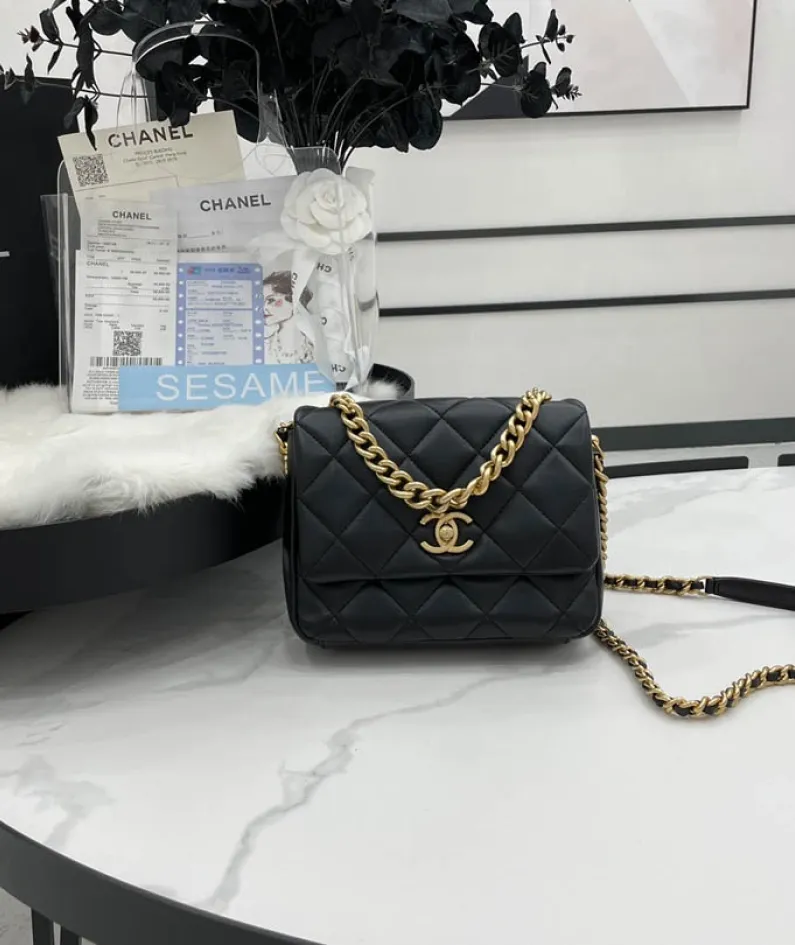 chanel Size: 14*19*4cm Model: AS2734