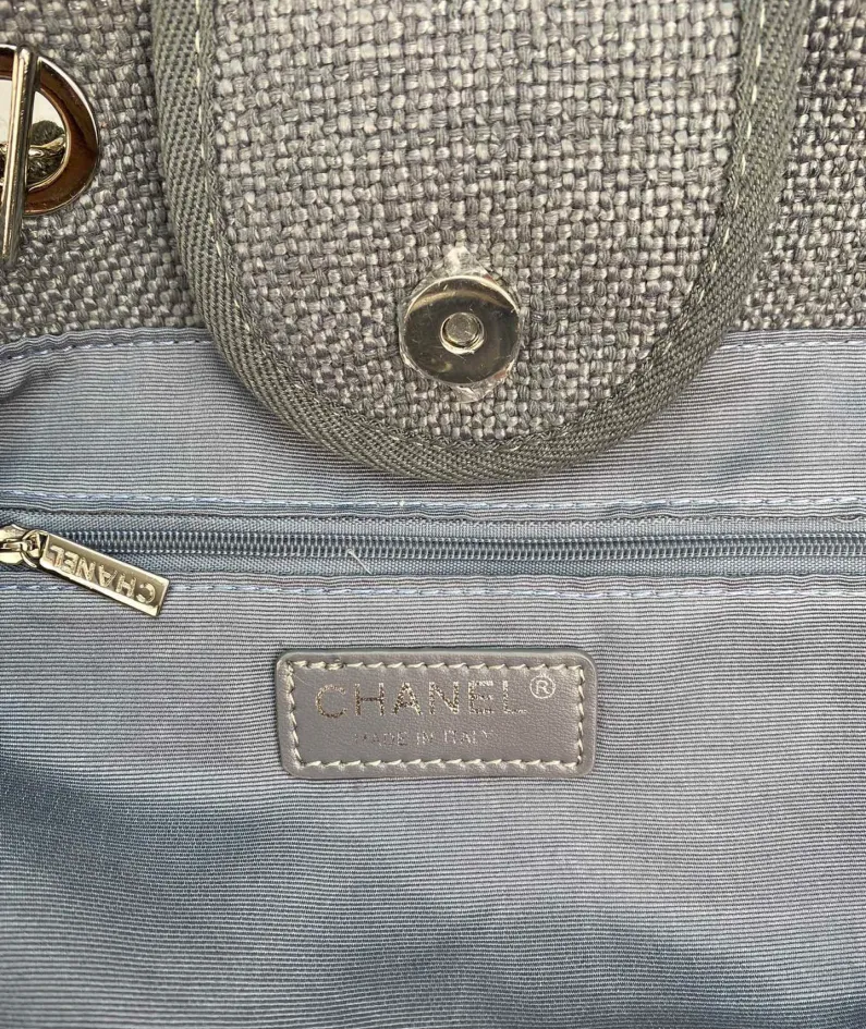 Chanel Shoulder Bag Size: 38*20*30cm Style: 8818 Grey