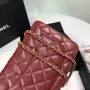 Lambskin Shoulder Chain Bag Style Number: 33814