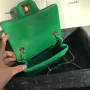 Grass green gold buckle size: 17x11x7.5cm Model: 1115#