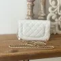 Chanel Size: 19cm Style: 81225 White