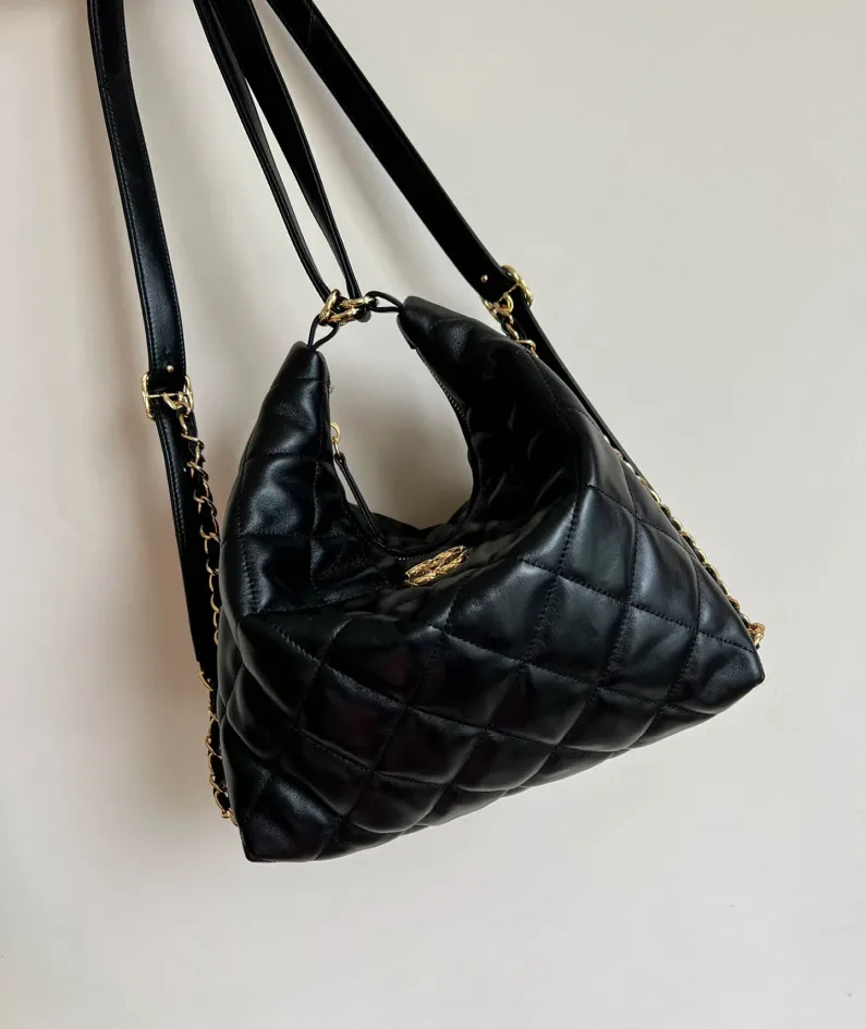Hippie bag, black Size: 26*30