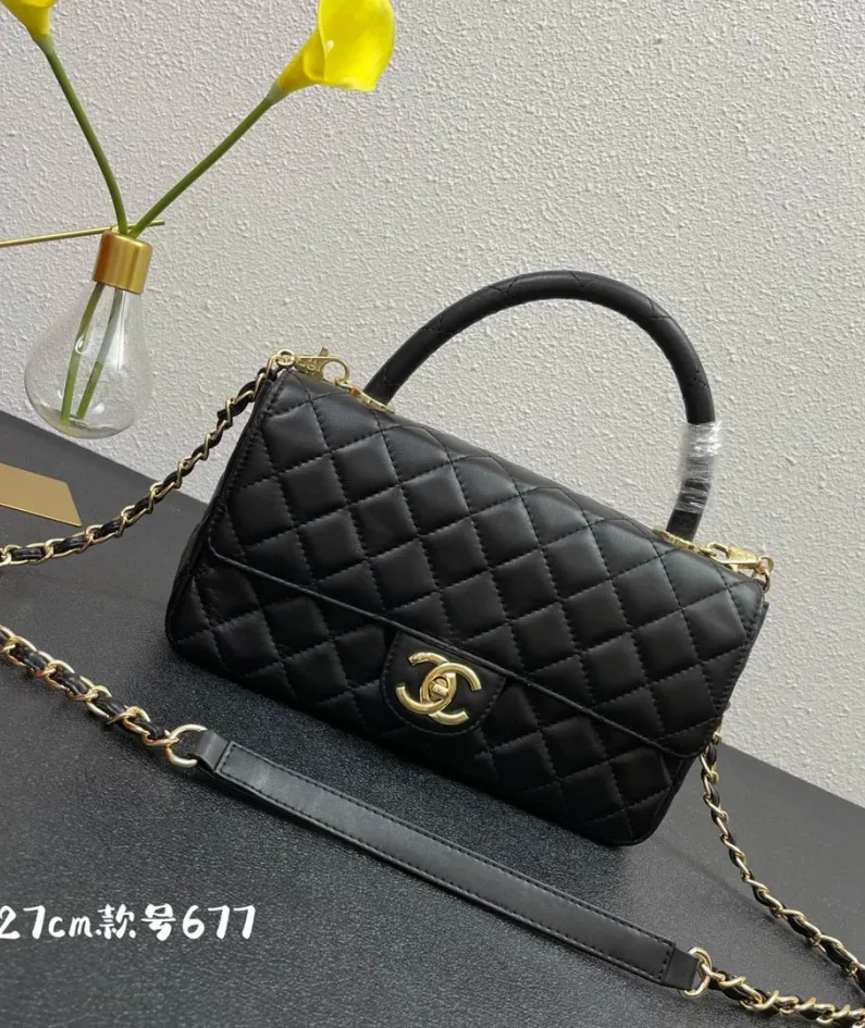 Chanel size: 27*25*6, style 677