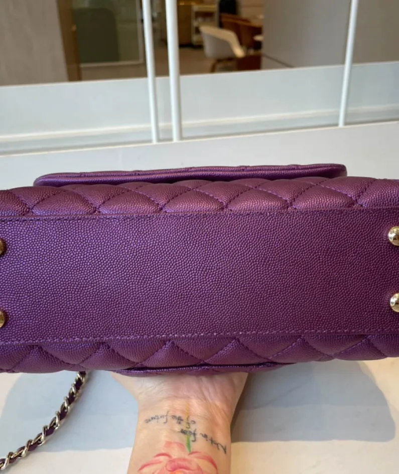 Chanel Pearl Purple Size: 23cm