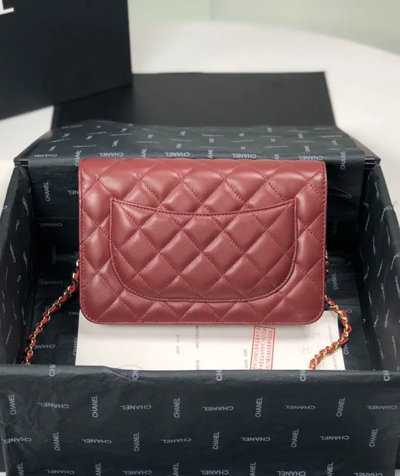 Lambskin Shoulder Chain Bag Style Number: 33814
