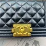 Gold Buckle Calfskin Size 20*12*7cm Model Number: 67085