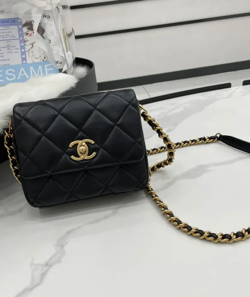 Chanel size: 12*17*4cm