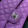 Cowhide Ball Pattern Purple Model: -A01112 Size: -25.5*15.5*6.5