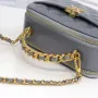 Chanel Size: Large 13.5*18.5x7.5cm Style Number: 9055