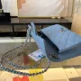Light Silver Metal Bag Size: 20cm Ident No.: 01116
