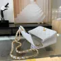 Light Silver Metal Bag Size: 17cm Ident No.: 01115