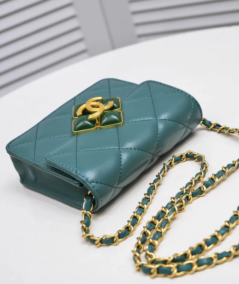CHANEL Sheepskin Series Size: 15*19*7.5cm