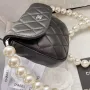 CHANEL round chain bag
