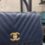 Hand Flap Bag Model 92991# Size: 18x29x12cm Royal Blue