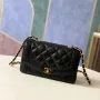 Chane Chain Bag Leather Shoulder Size: 22.5 14 7cm Code: 87062