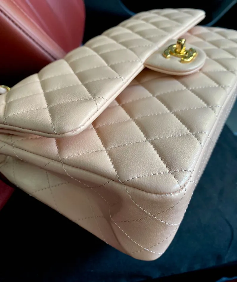 Cowhide Ball Pattern Kueh Pink Model: -A01112 Size: -25.5*15.5*6.5