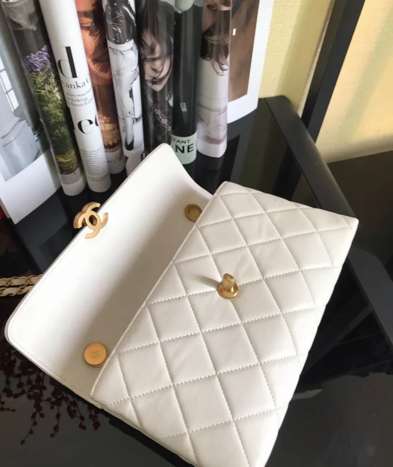 Double Golden Ball Handbag Model: AS1918 Size: 26x16.5x