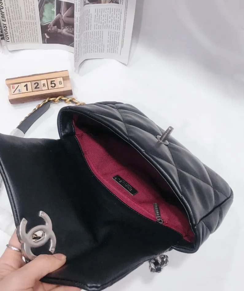 chanel sheepskin bag Size: 30*19*9 25*17*8 22*14*7