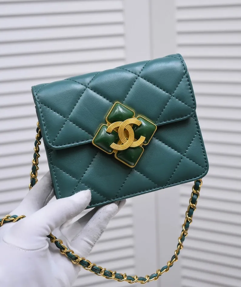 CHANEL Sheepskin Series Size: 15*19*7.5cm