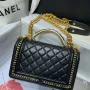 CHANEL wrist bag size: 20