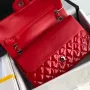 Chanel patent leather pouch size:25.5cm Ident No.: 1112