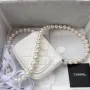 CHANEL round chain bag