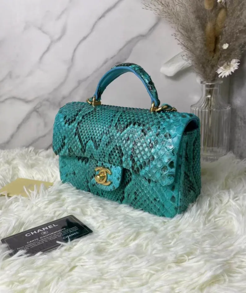Cover Bag Handle Full Copper Vintage Gold Size: X6X13cm Ident No.: 2431