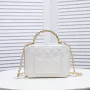 Chanel Size: Large 13.5*18.5x7.5cm Style Number: 9055